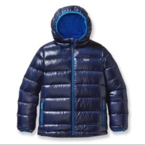 Patagonia Aubergine Down Hi-Loft Hoody Jacket Coat